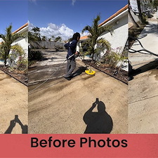 Concrete-Driveway-pressure-washingPressure-Cleaning-located-in-West-Palm-Beach-FL-33405 3